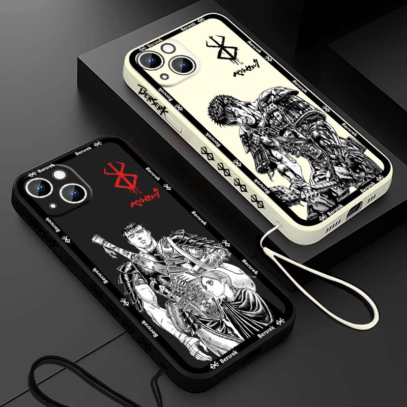 Phone Cases Iphone 15 Pro Max - Coque de téléphone liquide avec corde