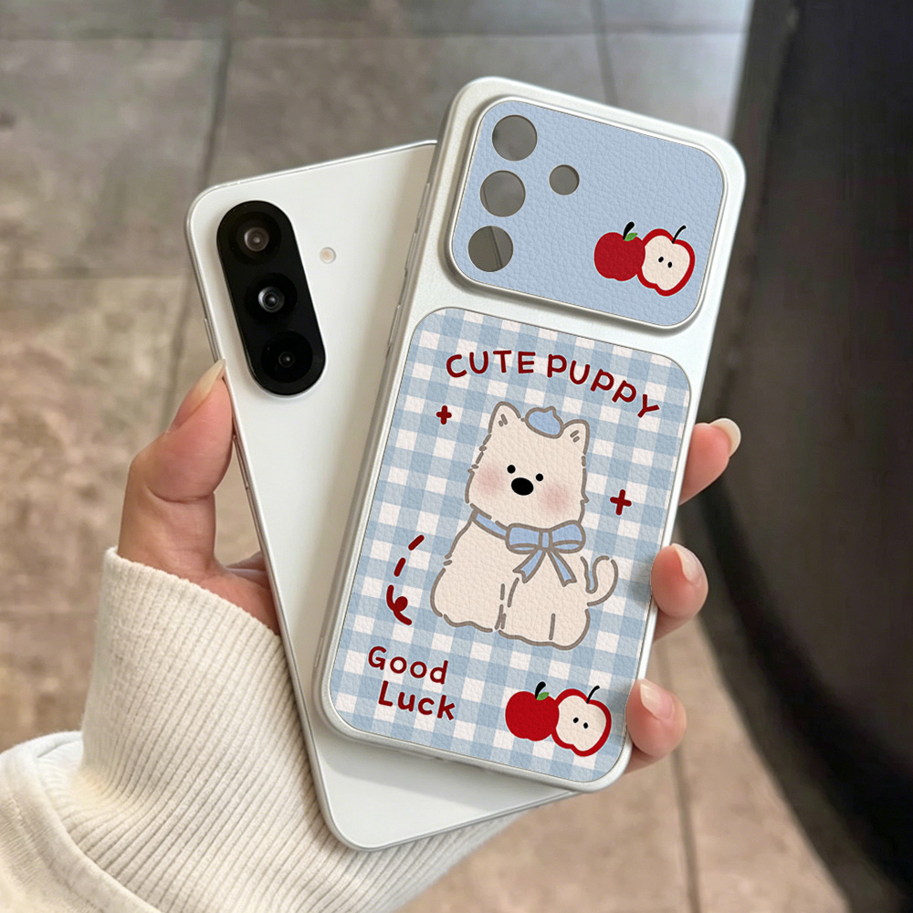Phone Cases Blue - Coque de téléphone en cuir souple
