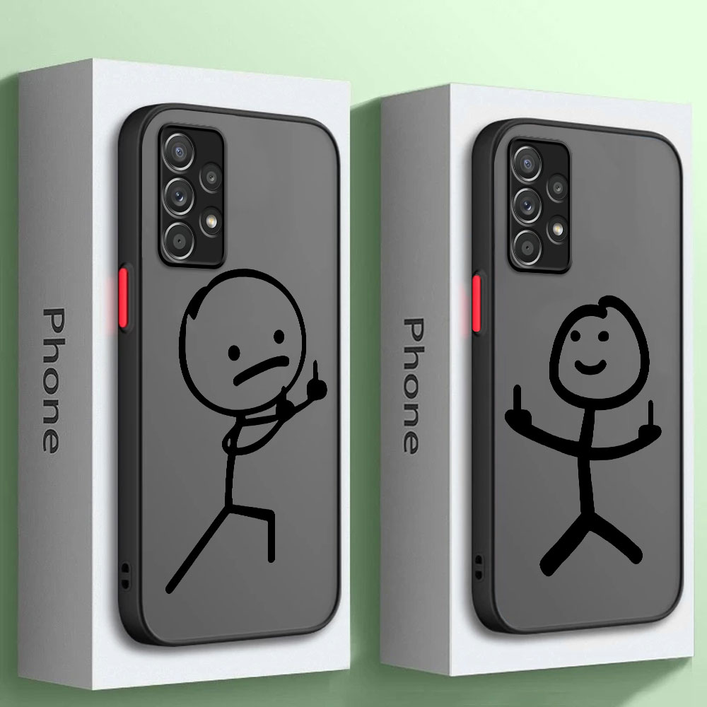 Phone Cases Uae - Coque mate pour Samsung A52 A53
