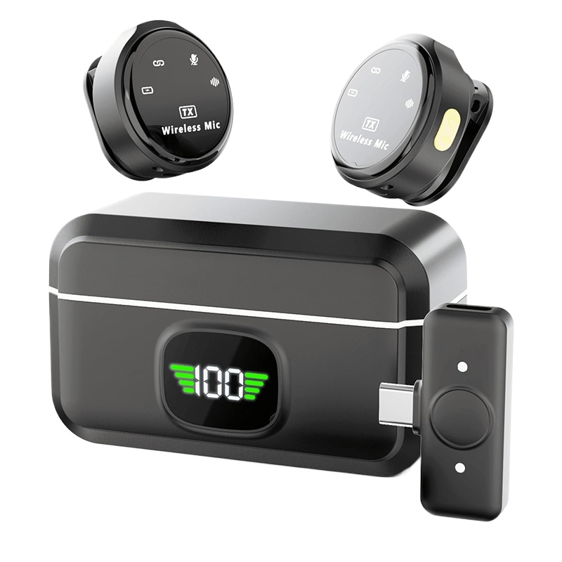Phone Cases Android - Microphone Lavalier sans fil pour iPhone
