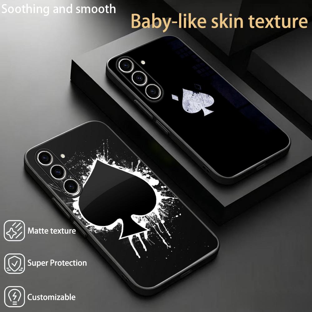 Phone Cases Art - Coque de téléphone souple noire à