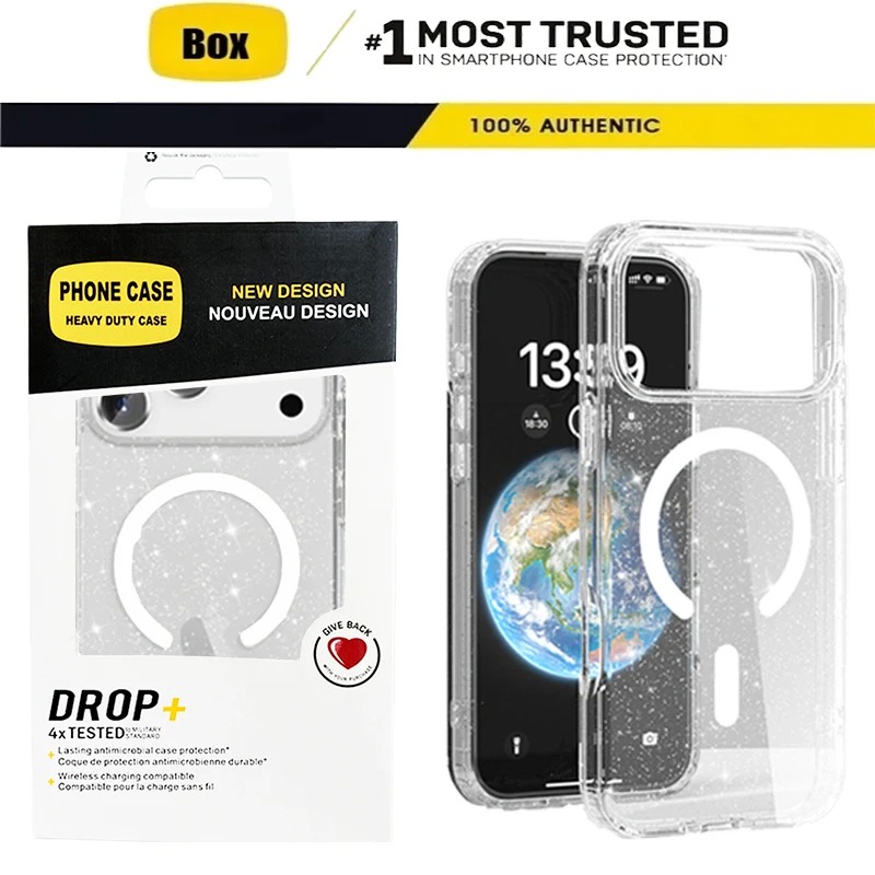 Military Grade Case - Coque de protection transparente de qualité