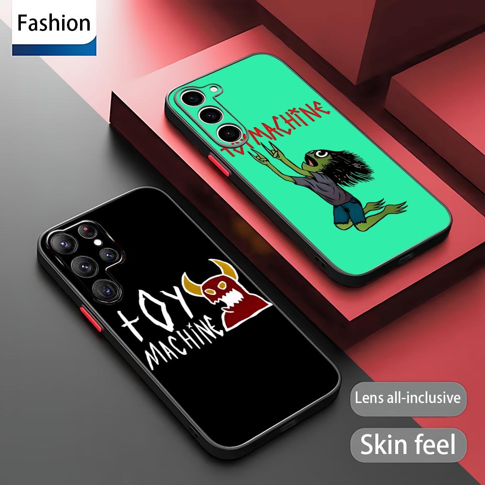 Phone Cases Brand - Coque de téléphone translucide givrée T-Toys