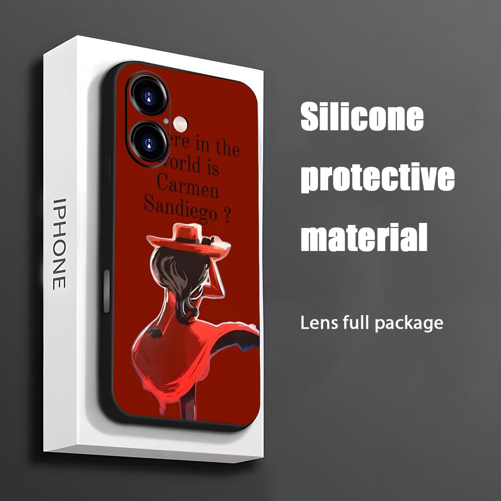 Phone Cases Unique - Coque de téléphone dessin animé Carmen