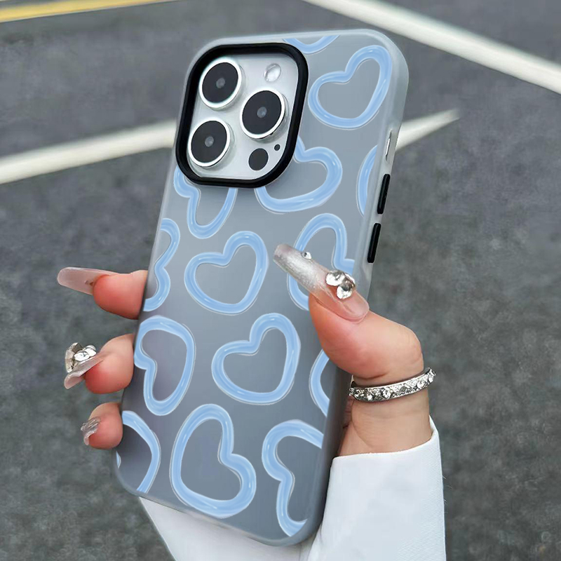 Phone Cases Unique - Coque de téléphone antichoc motif cœur