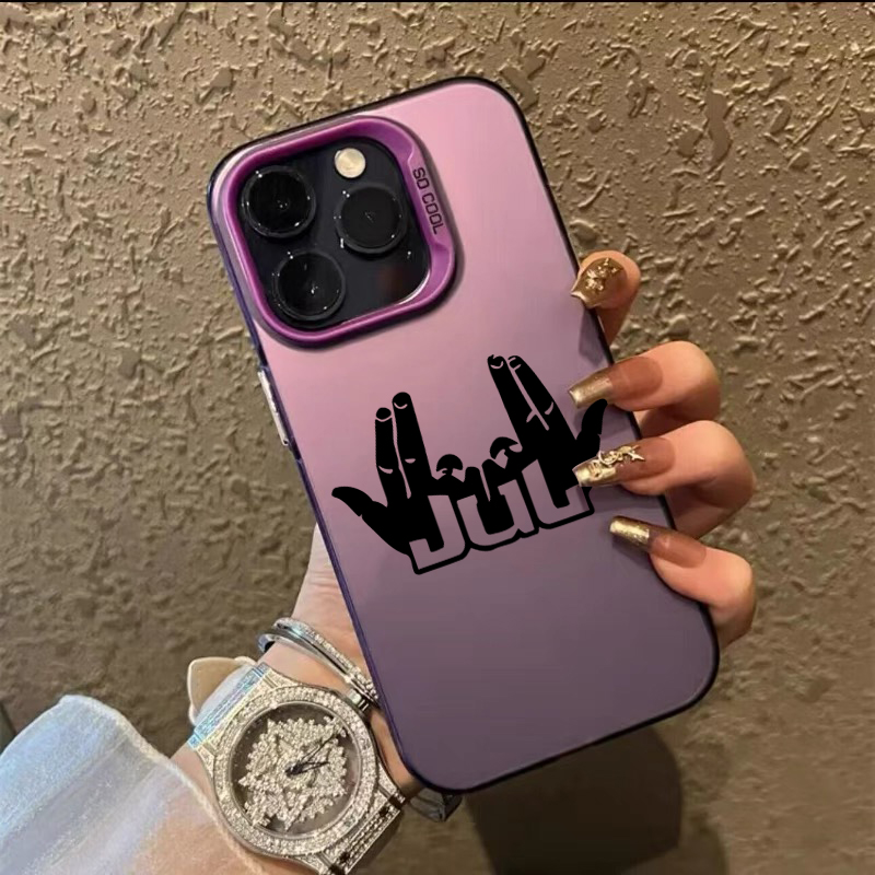 Phone Cases Unique - Coque antichoc en TPU mat plaqué