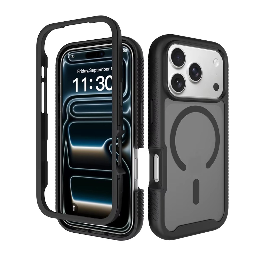 Military Grade Case - Étui magnétique translucide de qualité militaire