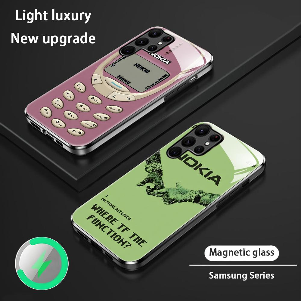 Phone Cases Brand - Étui de téléphone magnétique en verre