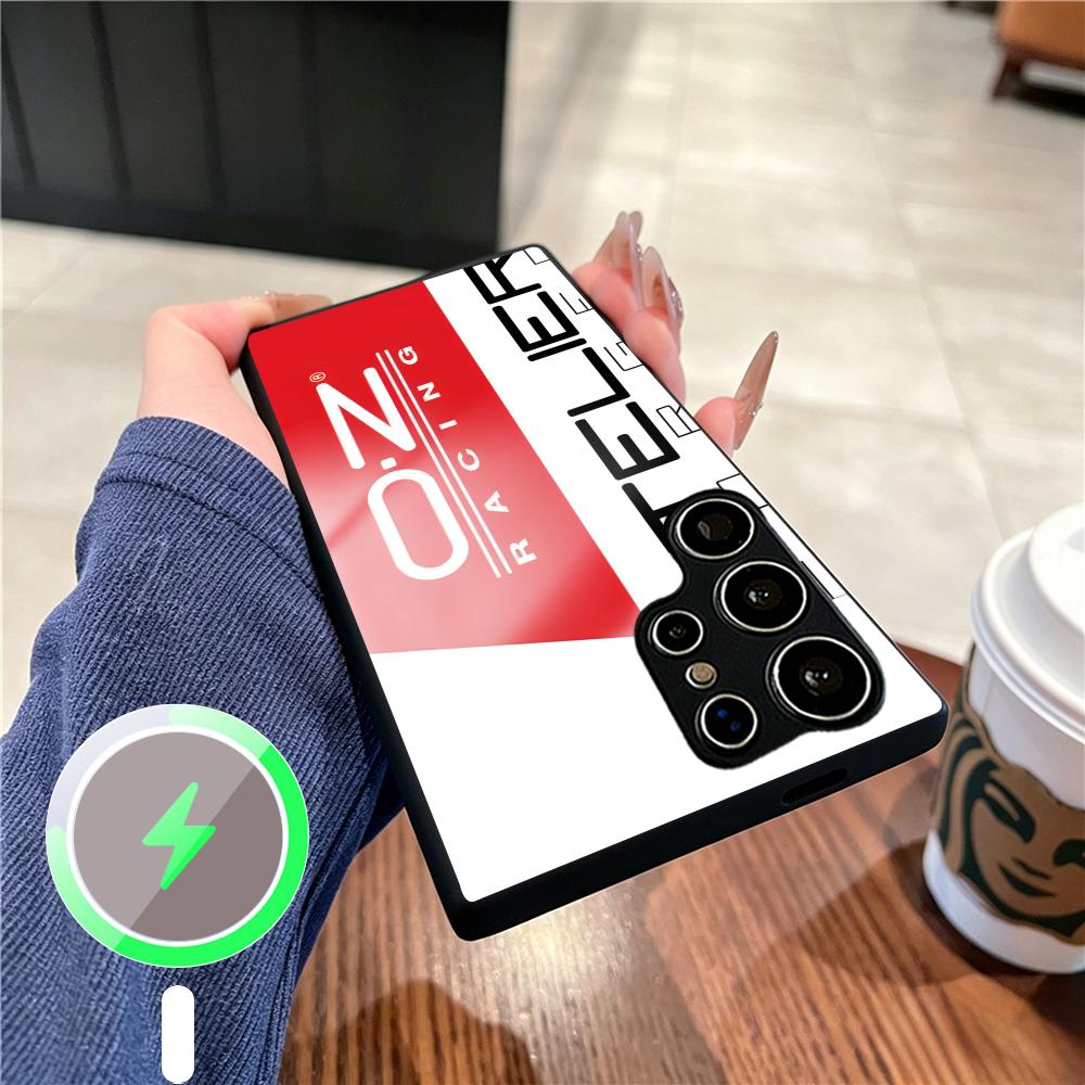 Phone Cases Brand - Étui de téléphone magnétique en verre