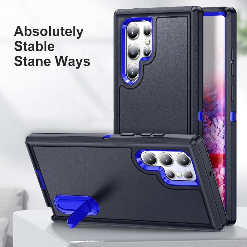 Military Grade Case - Coque de téléphone avec supports intégrés