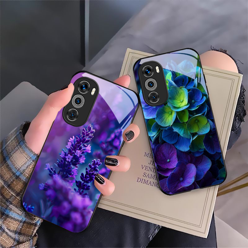 Phone Cases Moto G - Motif tulipe violet pour Motorola Moto