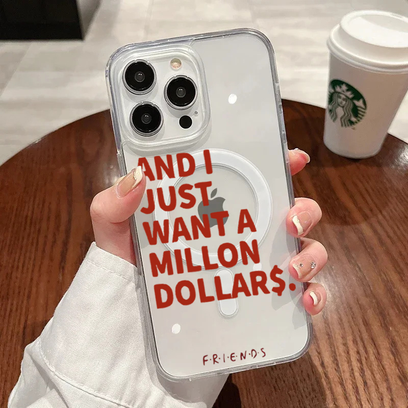 Phone Cases Unique - Coque transparente antichoc en TPU avec