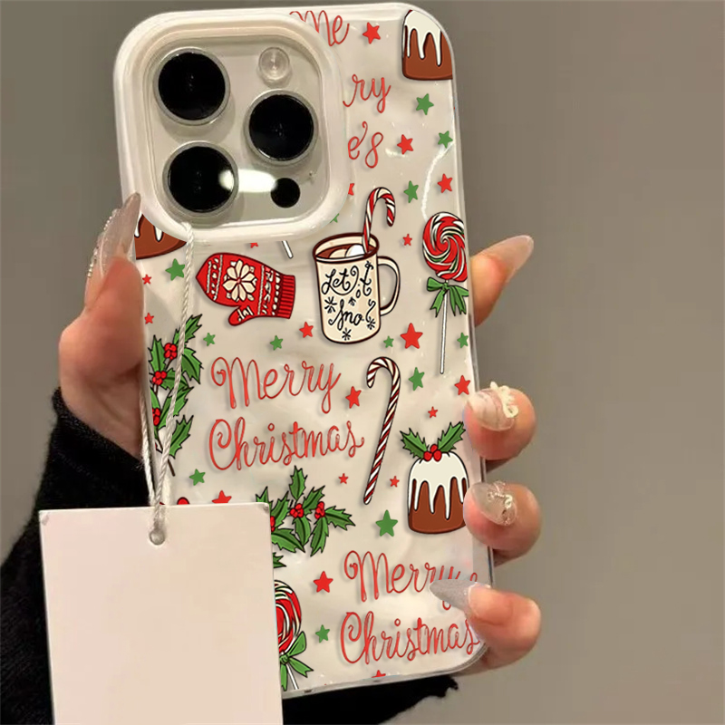 Phone Cases Cute Iphone 13 - Coque de téléphone à motif festif
