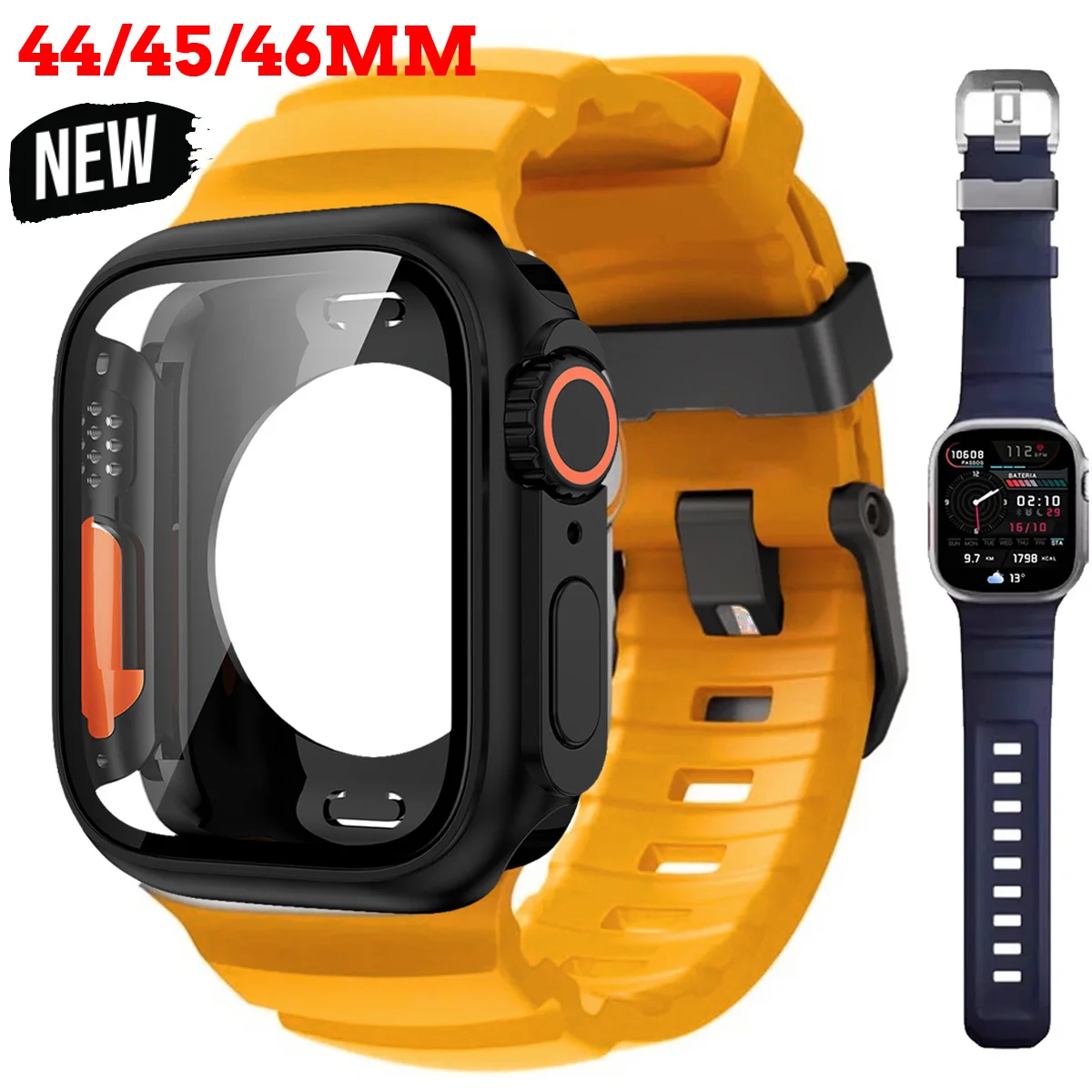 Bracelet en Silicone + étui PC - Phone Cases Android avis et prix