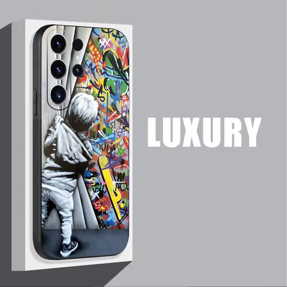 Banksy Graffiti Art coque de t - Phone Cases Art avis et prix