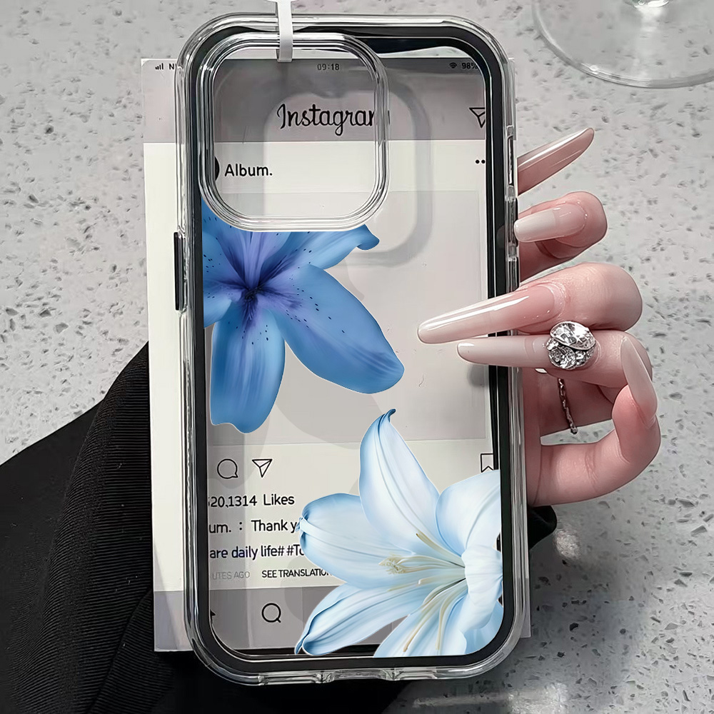 Coque de téléphone transparent - Phone Cases Blue avis et prix