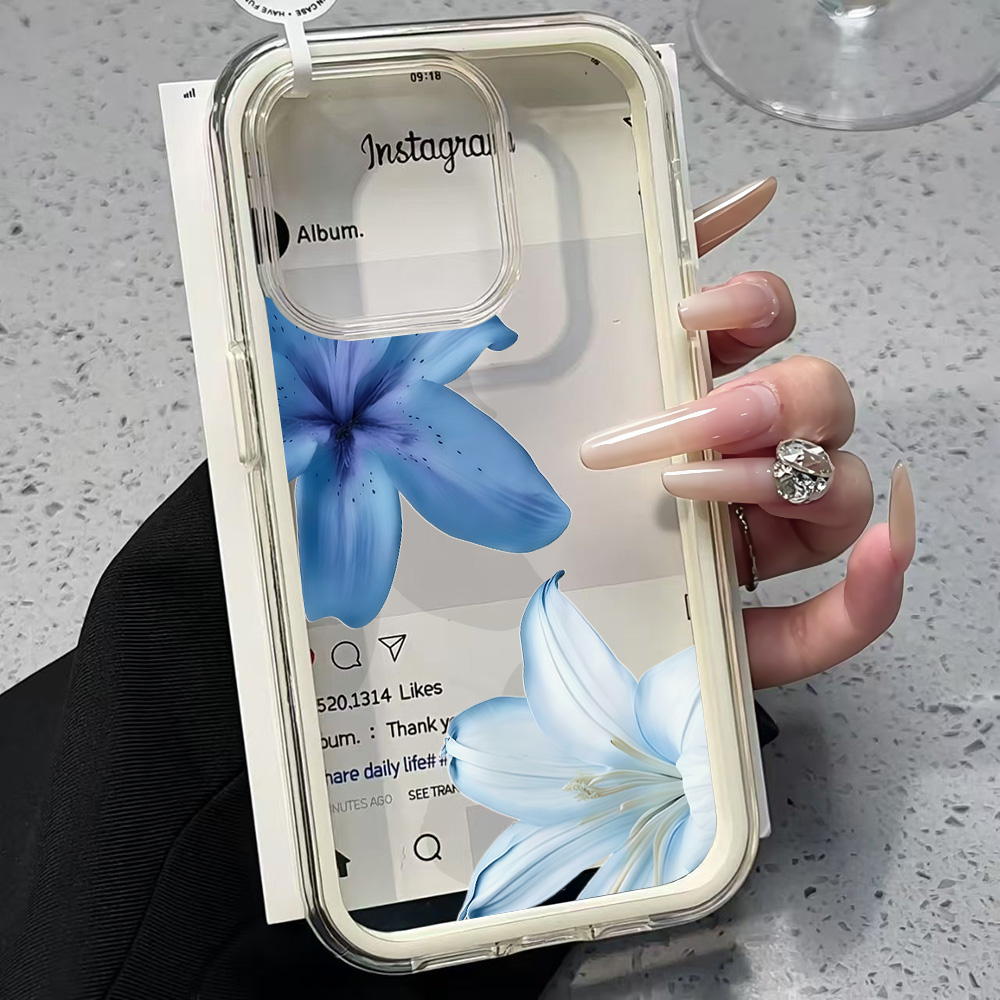 Coque de téléphone transparent - Phone Cases Blue avis et prix