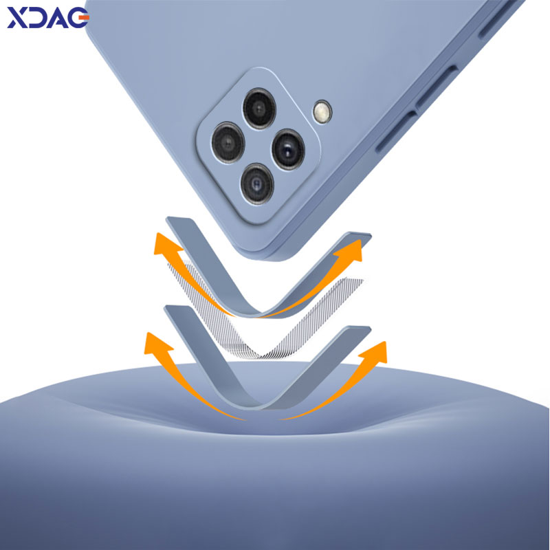 Coque arrière carrée en Silico - Phone Cases Uae avis et prix